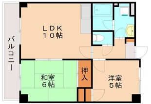 篠栗駅 徒歩6分 2階の物件間取画像